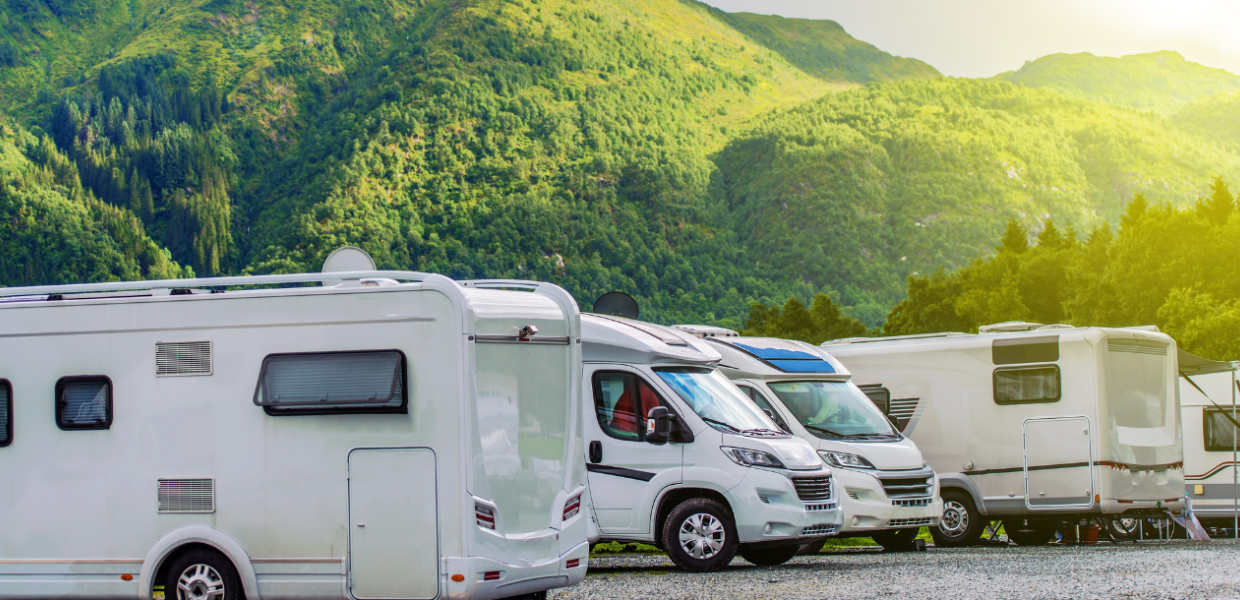 Caravan Parkplatz 